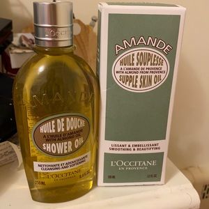 Unopened L’occitane shower and skin oil!